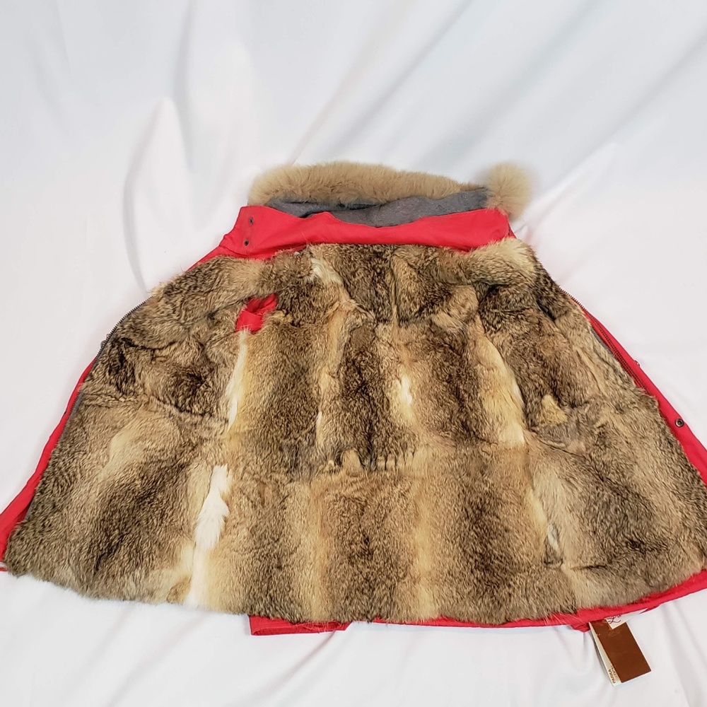 Vintage LaRok Parka with with Rabbit Fur Vest - Picture 7 of 8